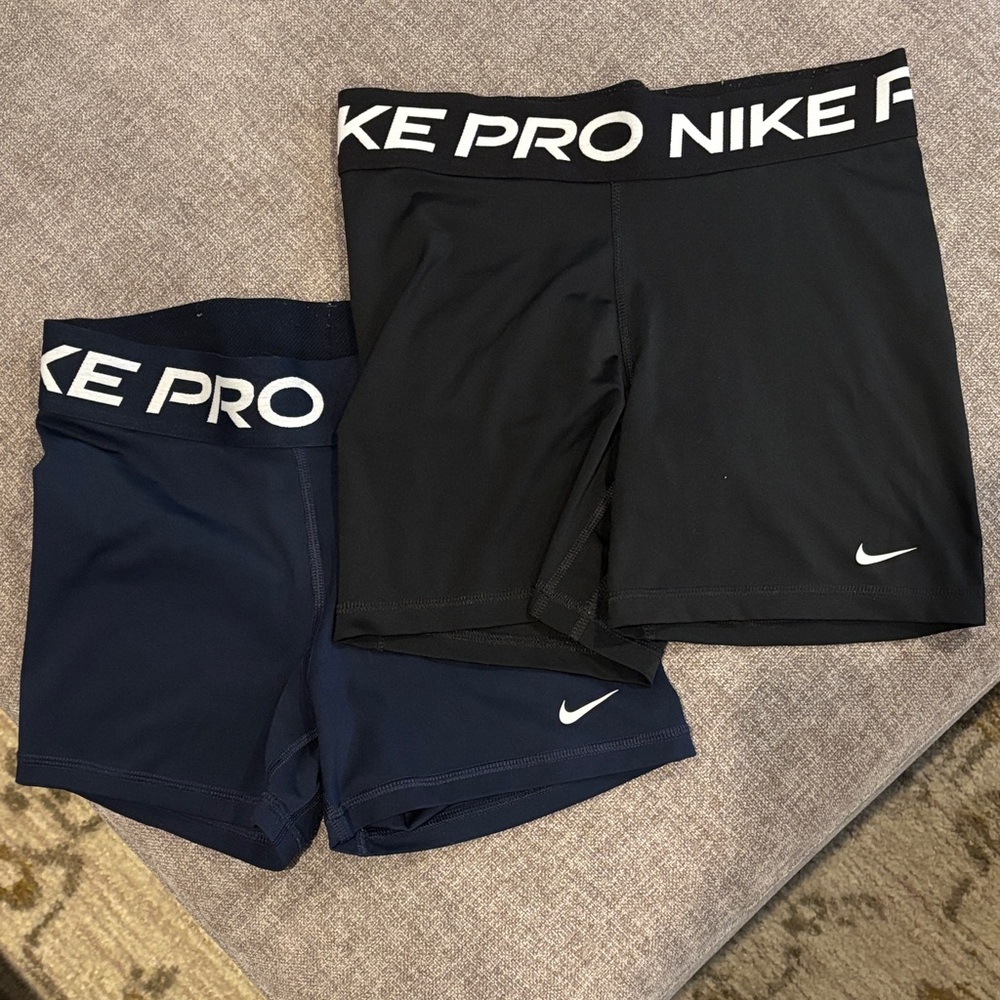 Nike Pro Performance Compression Shorts - Black &… - image 1